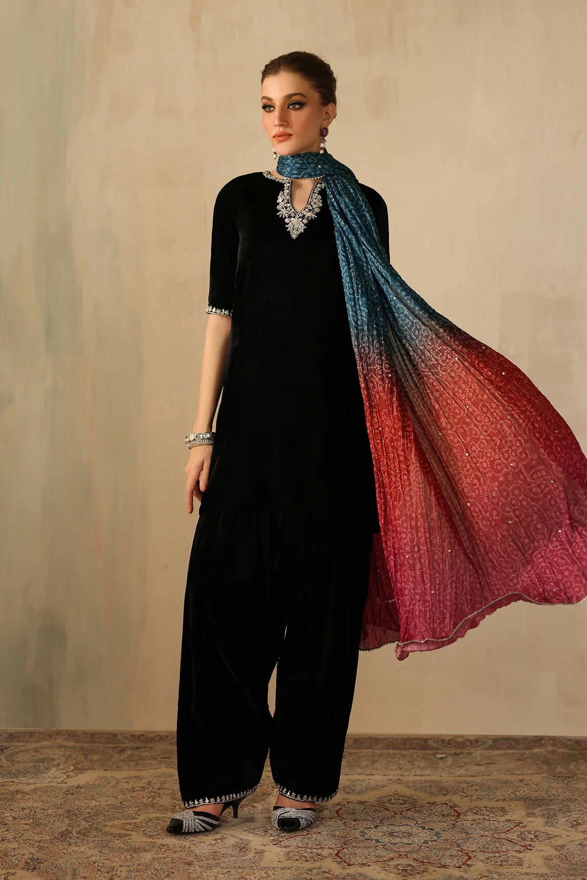 EMBROIDERED VELVET PR-1224 - Image 6