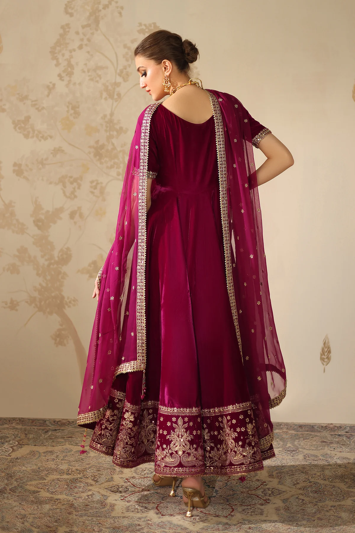 EMBROIDERED VELVET PR-1225 - Image 2