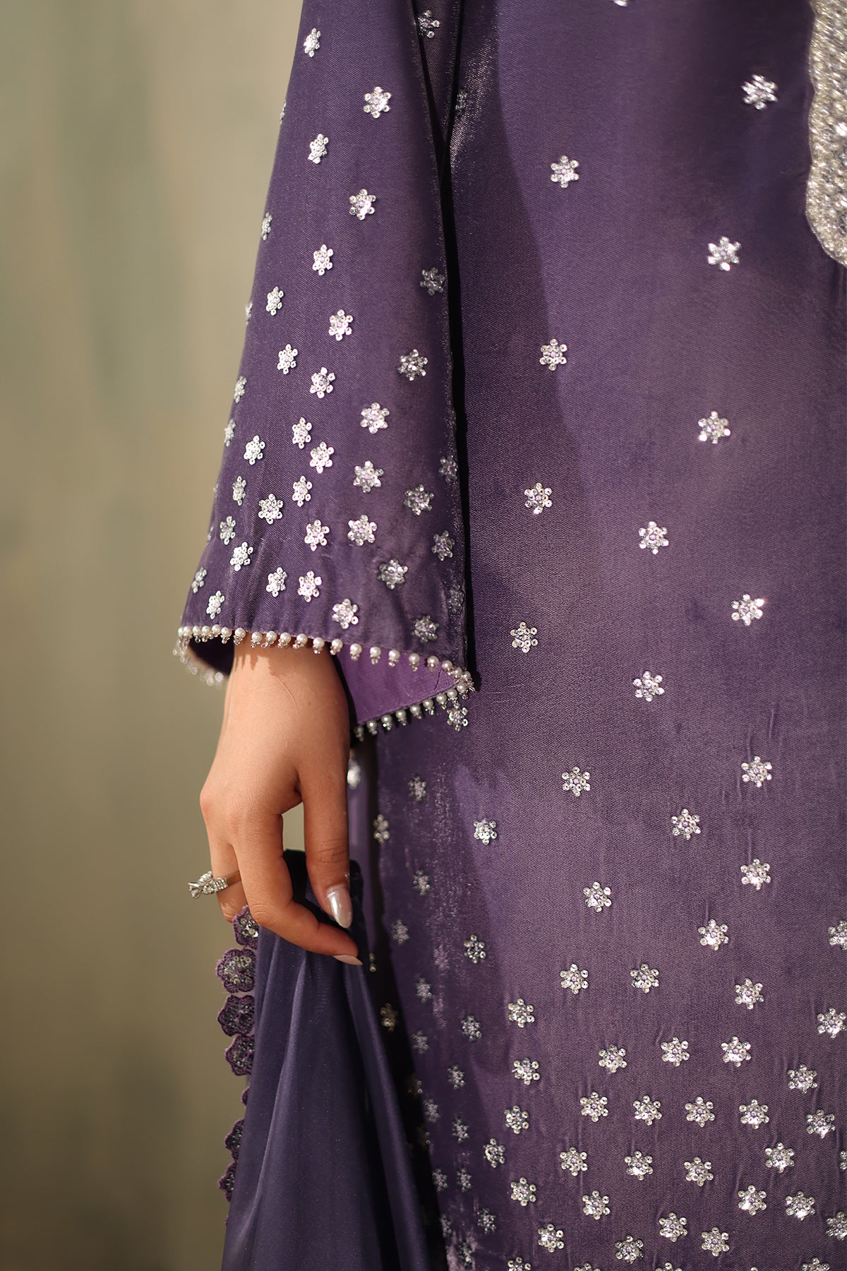 EMBROIDERED VELVET PR-1226 - Image 5