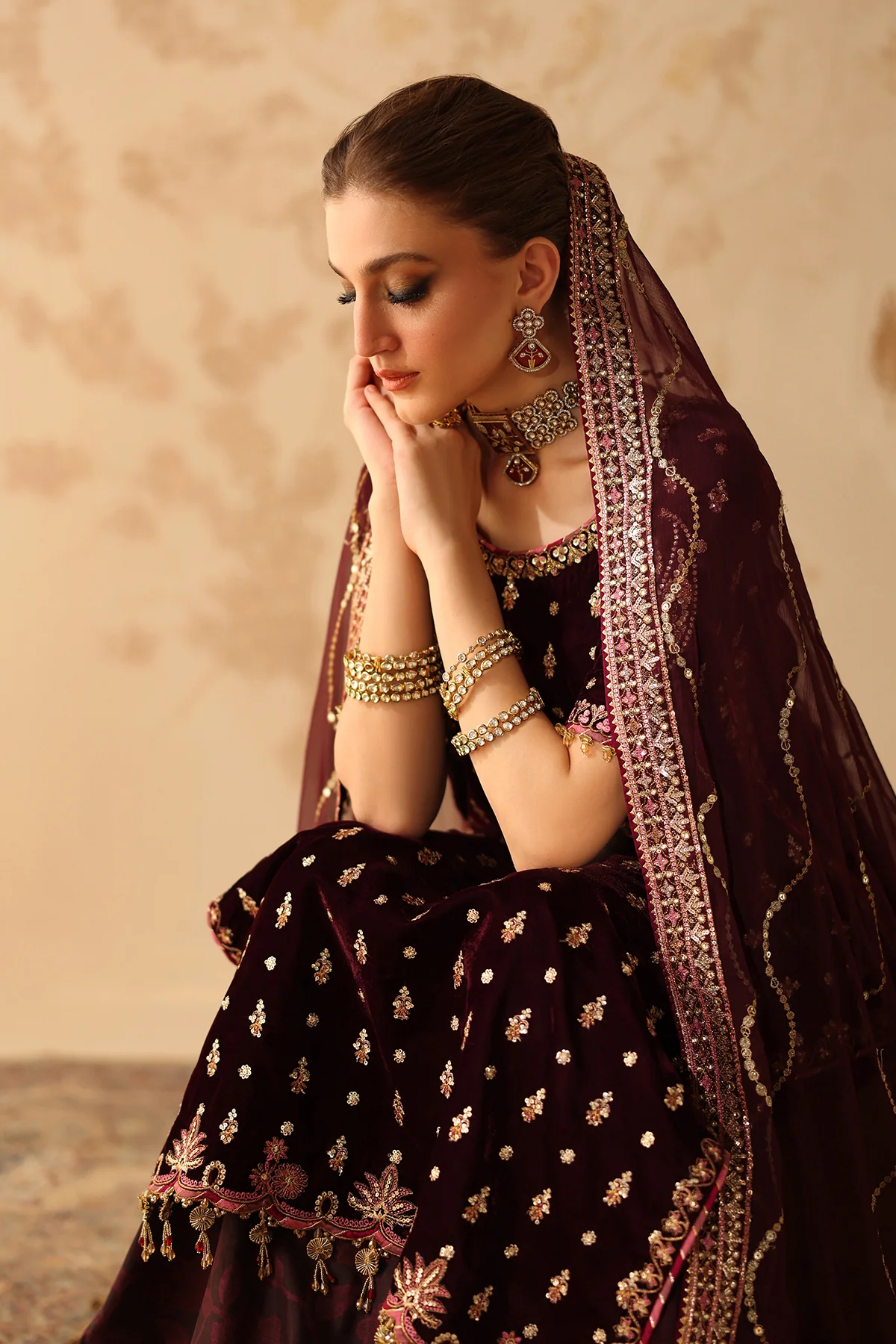 EMBROIDERED VELVET SF-4313 - Image 5
