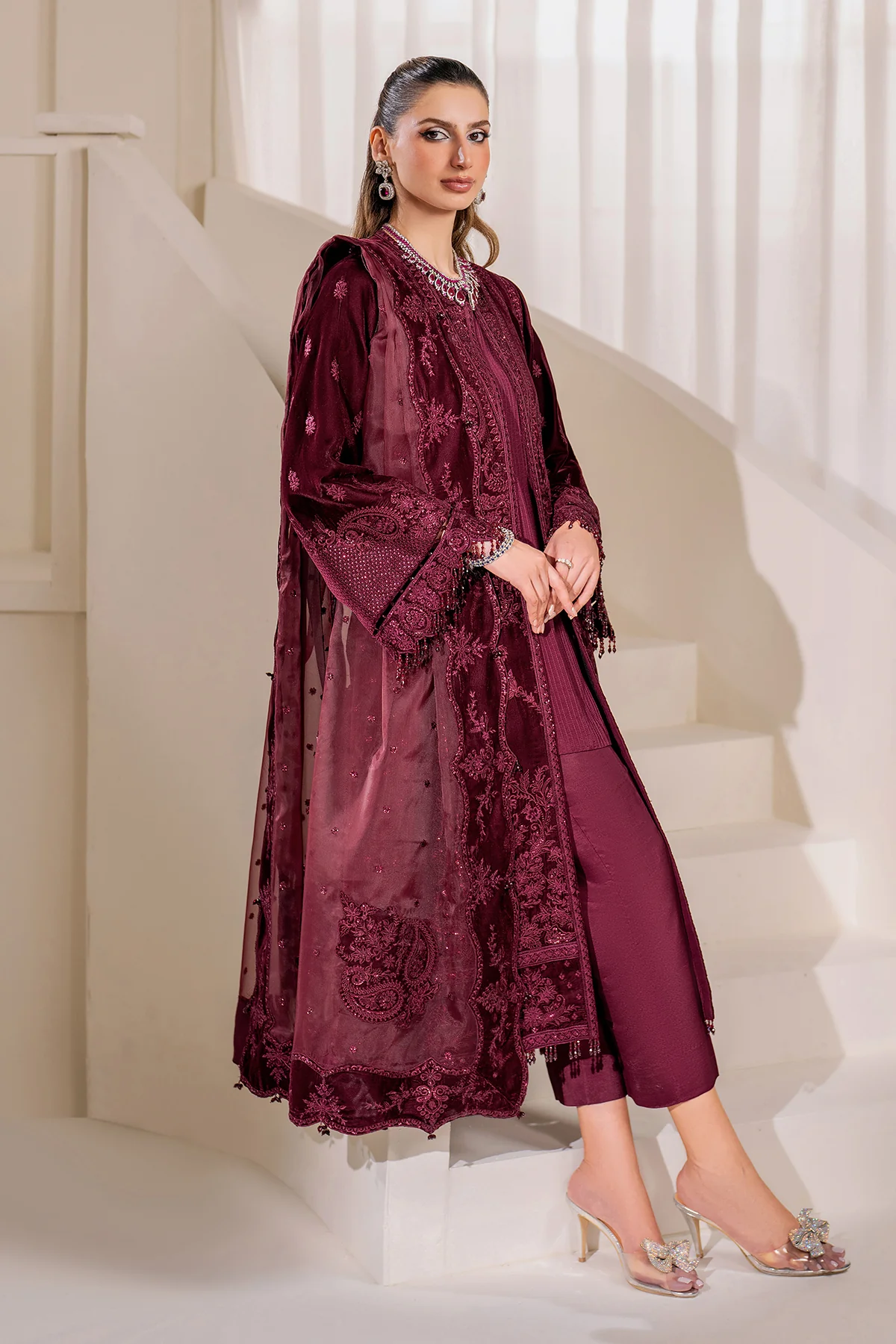 EMBROIDERED VELVET UF-758 - Image 10