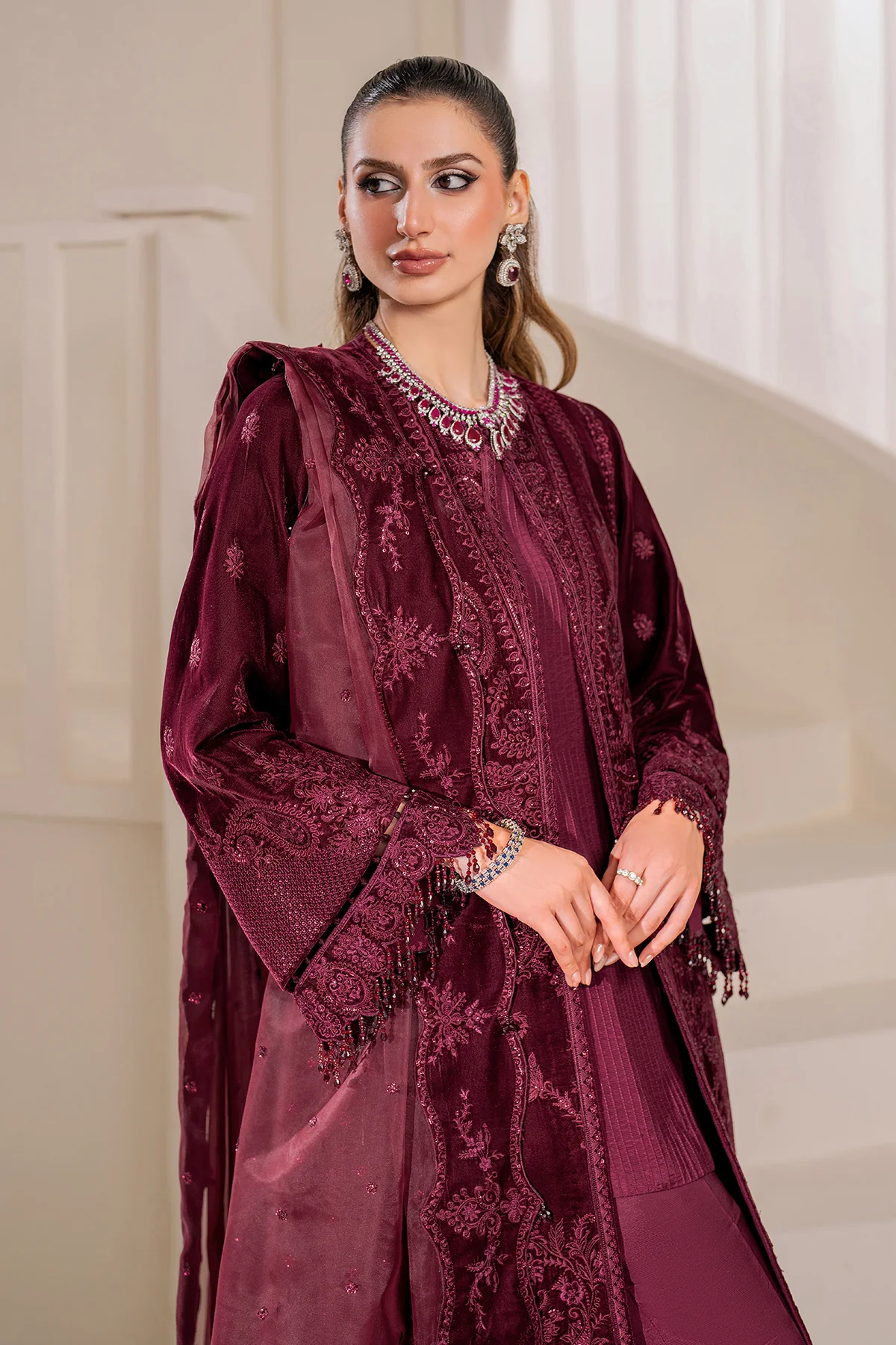 EMBROIDERED VELVET UF-758 - Image 11