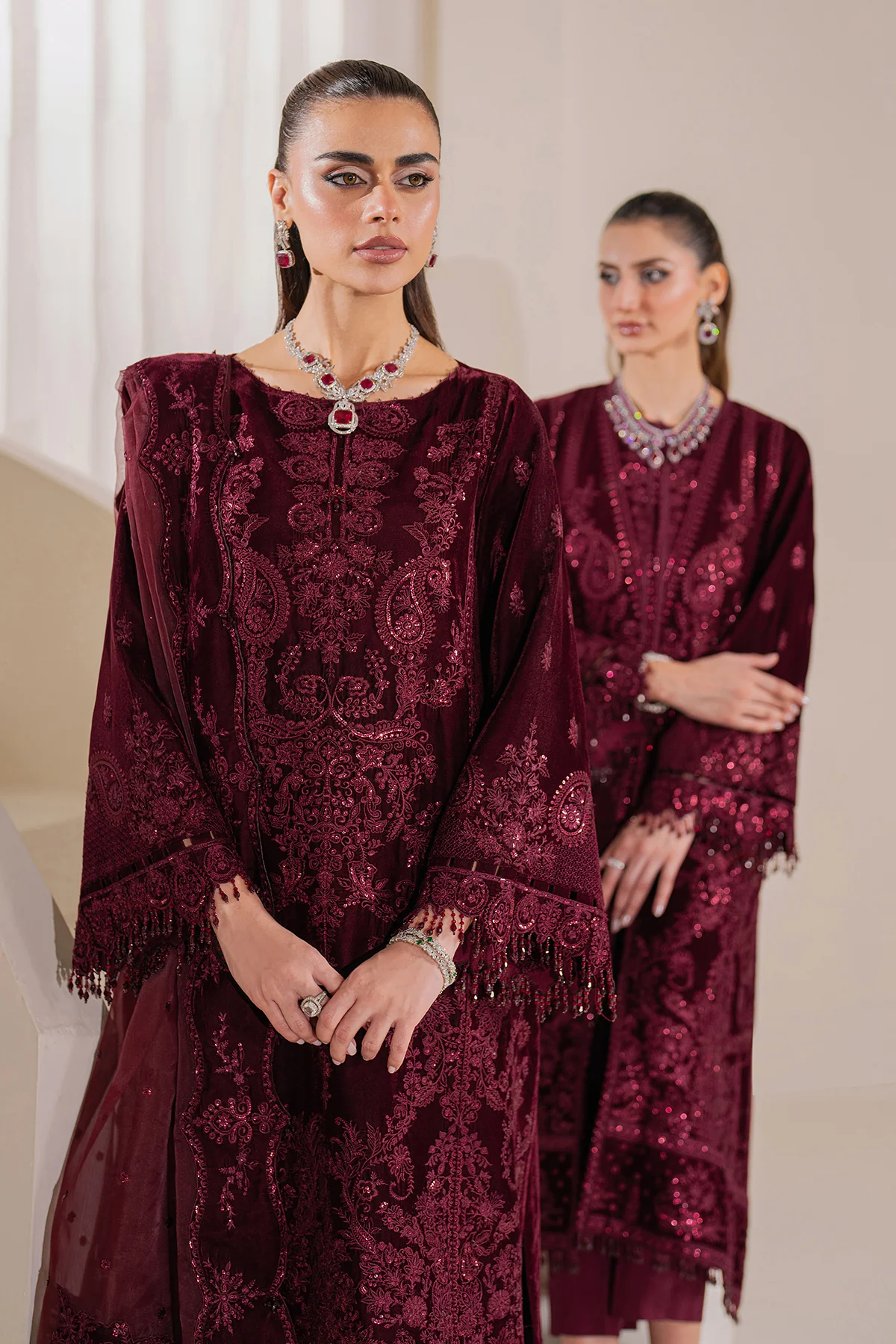 EMBROIDERED VELVET UF-758 - Image 4