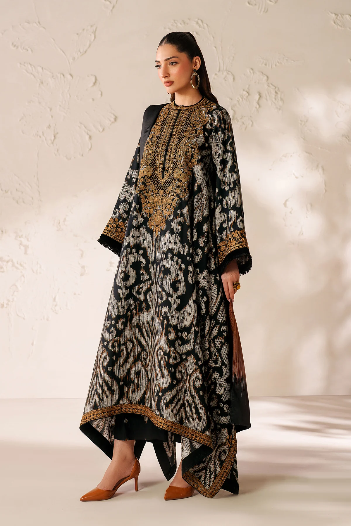 EMBROIDERED VISCOSE SILK UF-4289 - Image 3