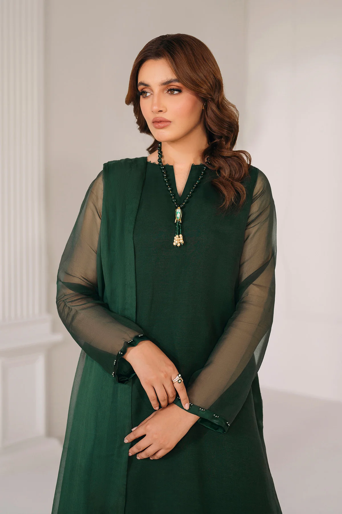 PLAIN CHIFFON DUPATTA 57 - Image 5