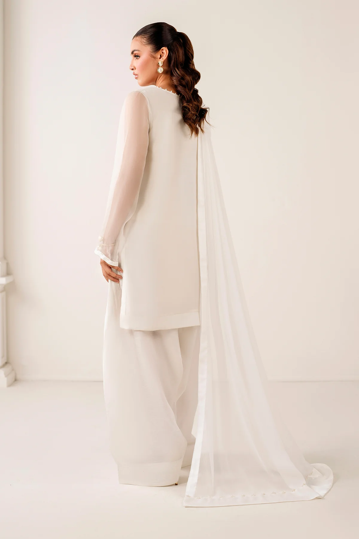 PLAIN CHIFFON DUPATTA 61 - Image 2