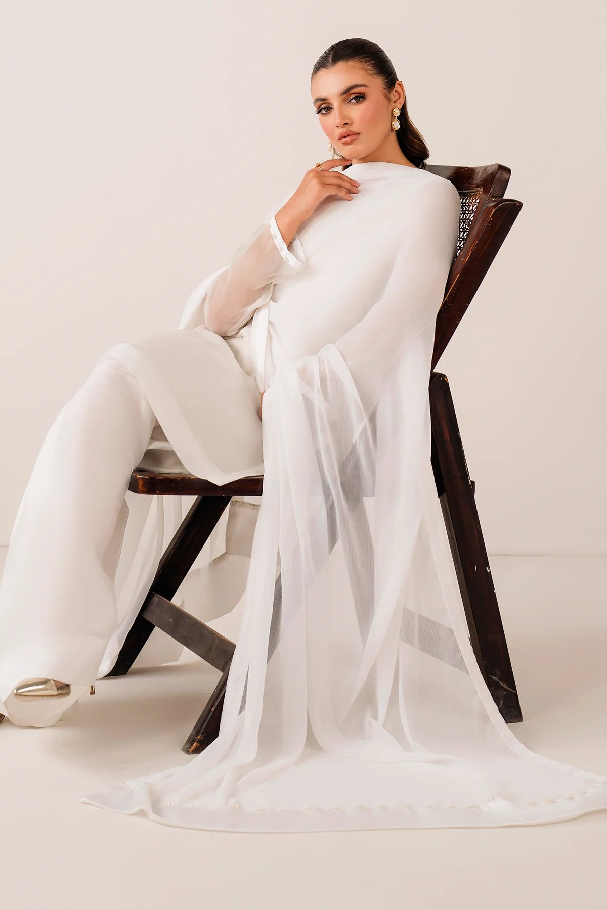 PLAIN CHIFFON DUPATTA 61 - Image 6