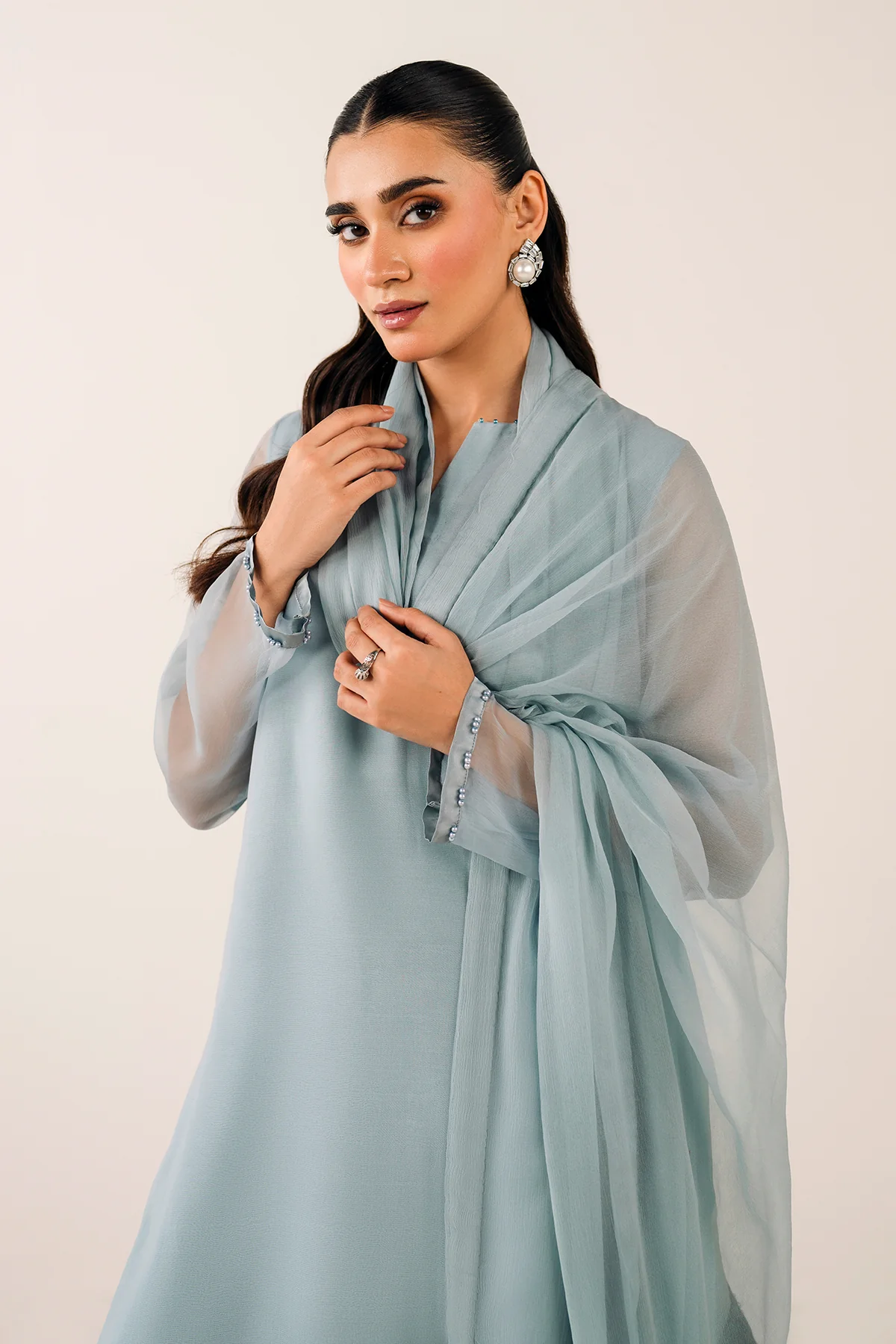 PLAIN CHIFFON DUPATTA 62 - Image 3