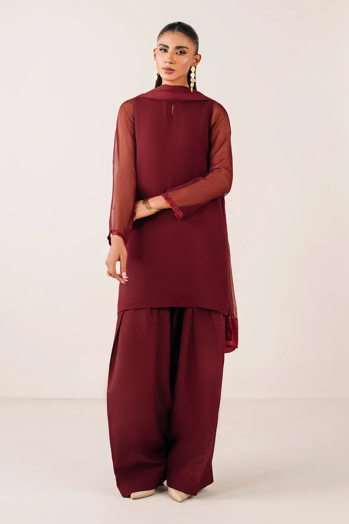 PLAIN CHIFFON DUPATTA 63