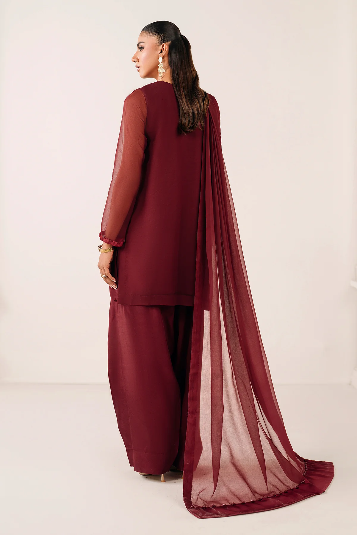 PLAIN CHIFFON DUPATTA 63 - Image 2