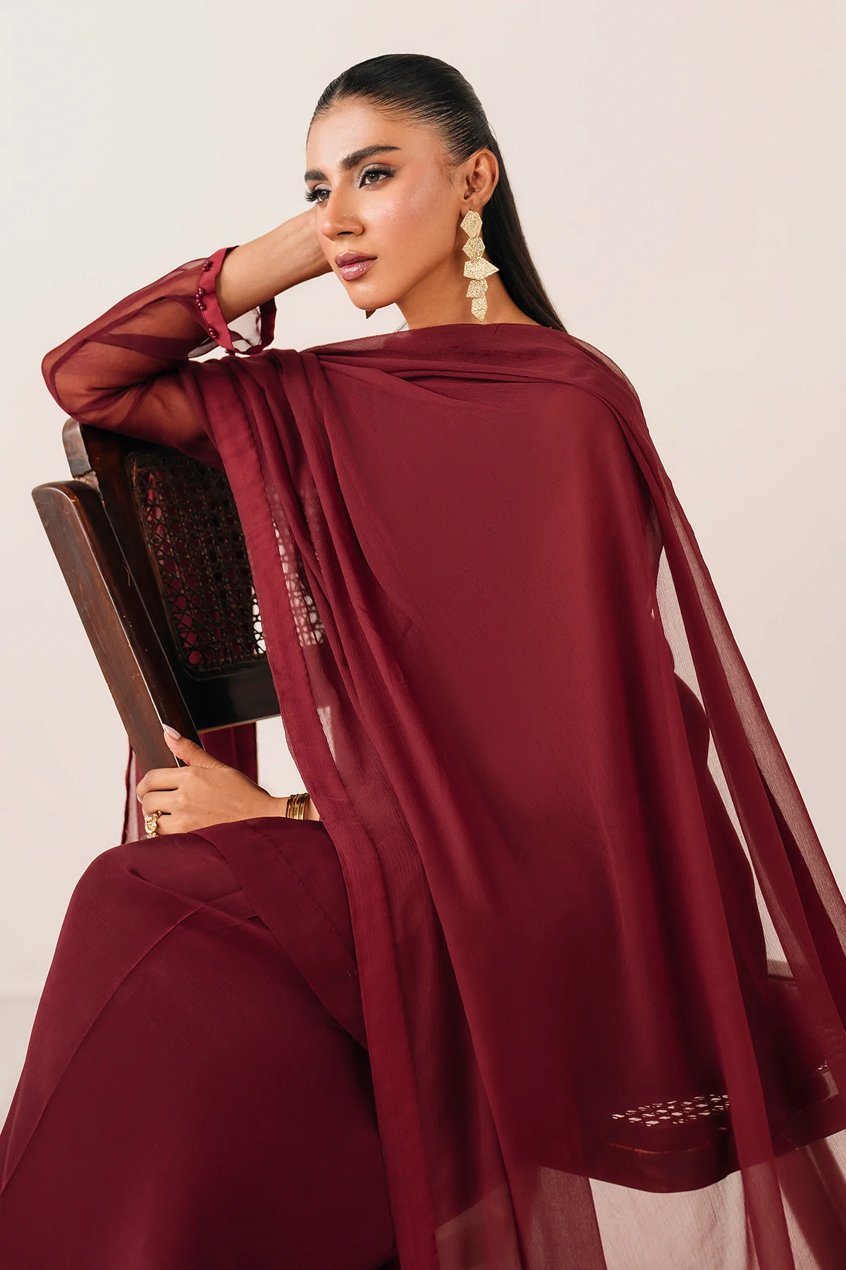 PLAIN CHIFFON DUPATTA 63 - Image 5