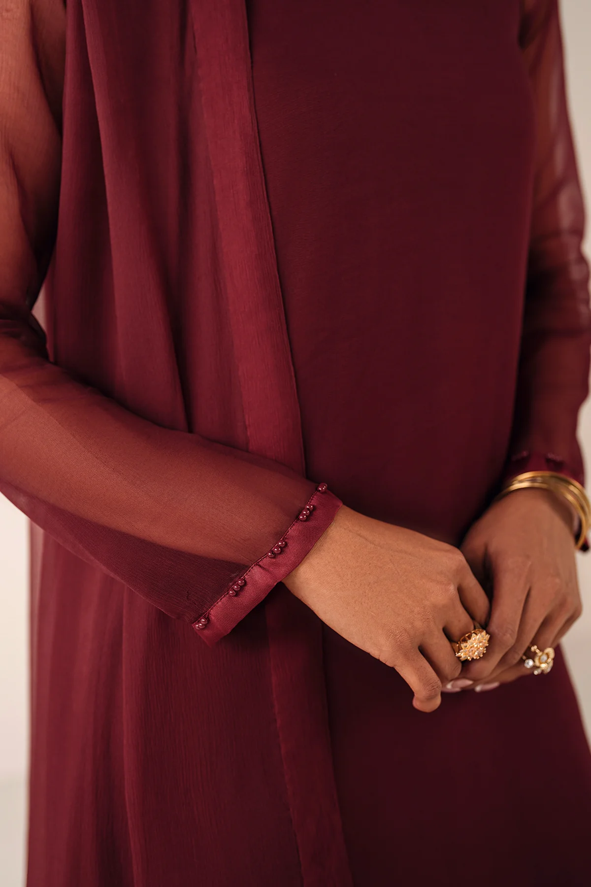 PLAIN CHIFFON DUPATTA 63 - Image 7