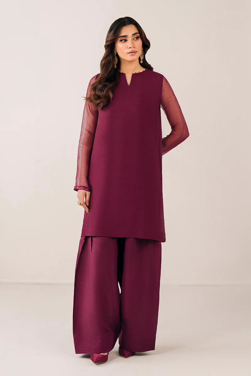 PLAIN CHIFFON SHIRT PR-1114