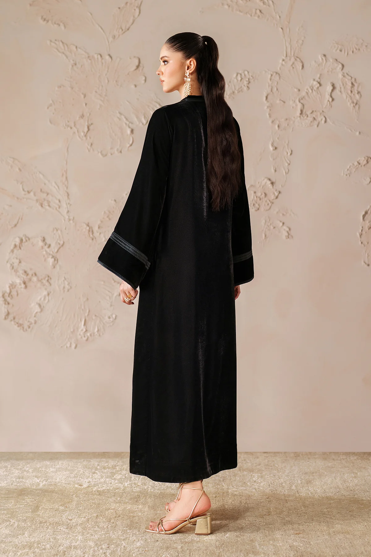 SOLID VELVET SUIT EN-1212 - Image 2