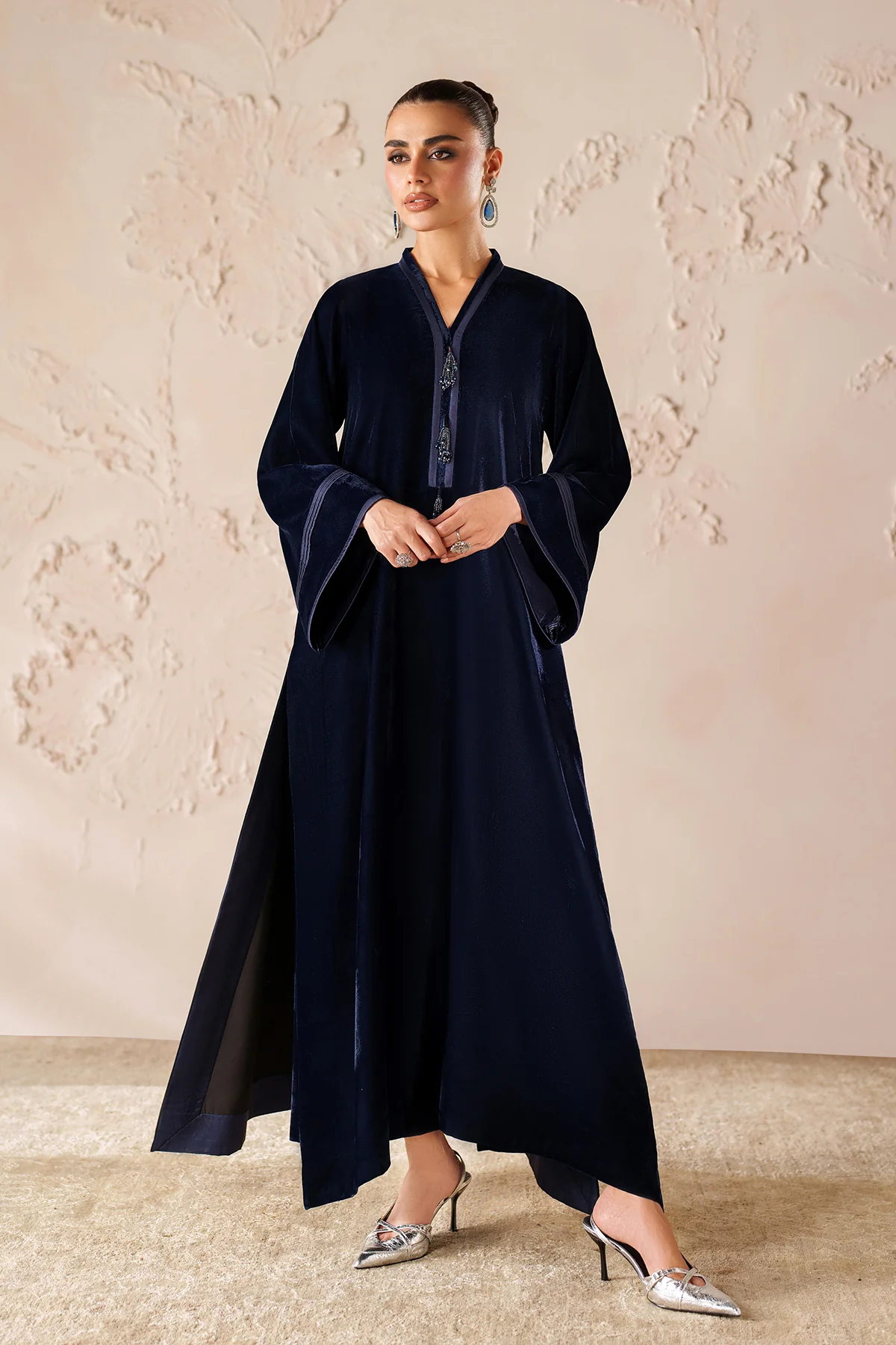 SOLID VELVET SUIT EN-1213
