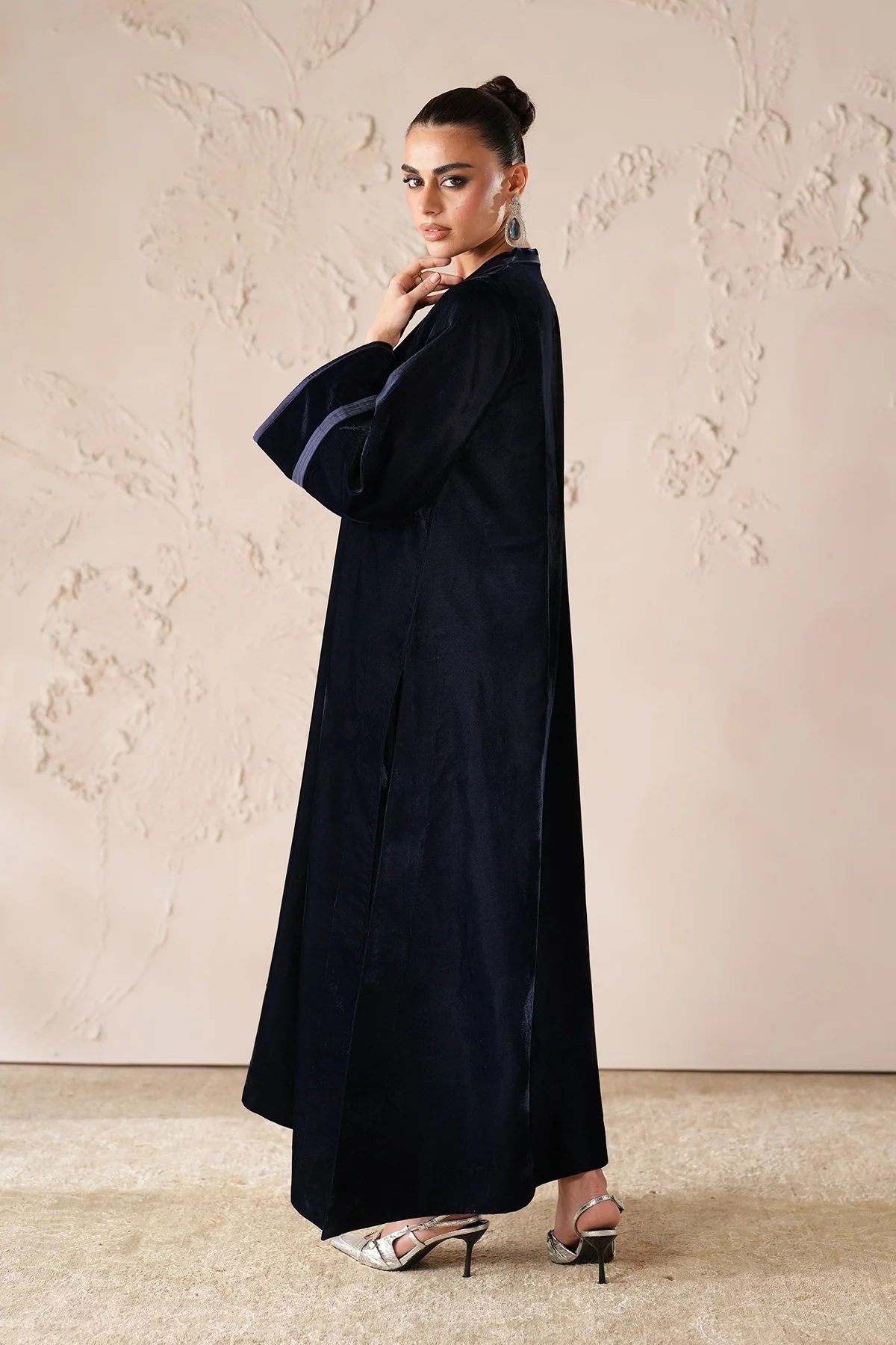 SOLID VELVET SUIT EN-1213 - Image 2