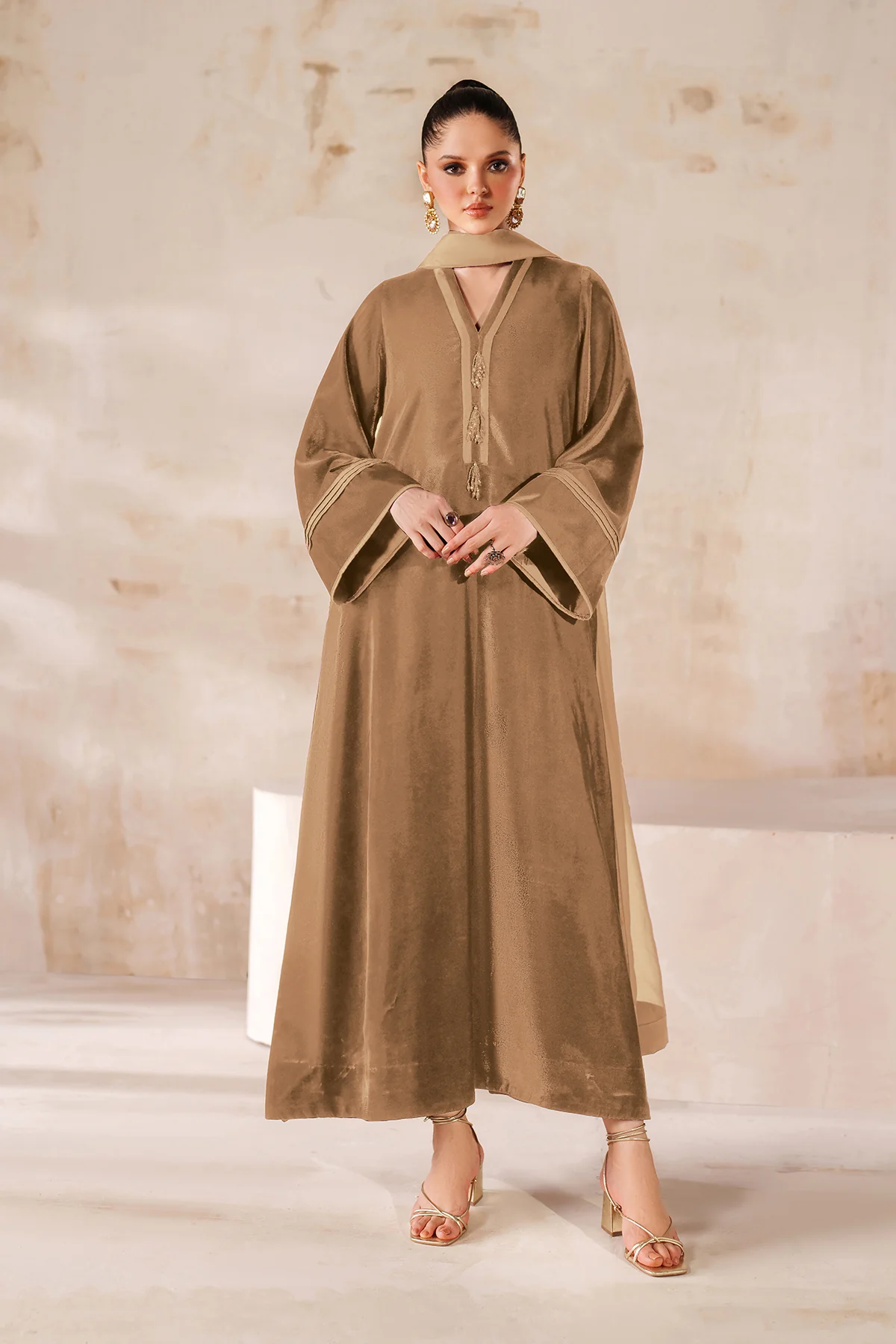SOLID VELVET SUIT EN-1229